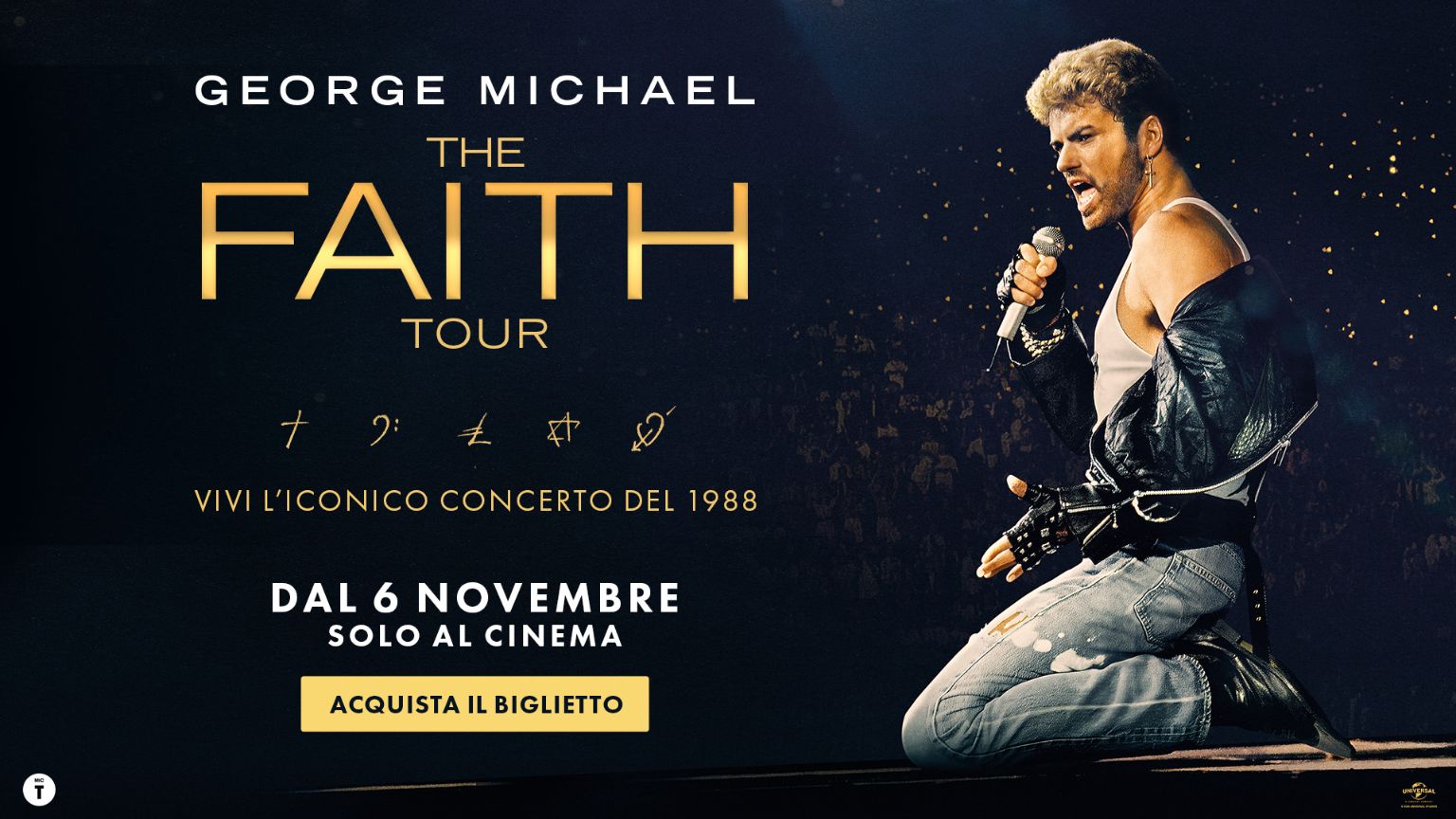 blurred GEORGE MICHAEL: THE FAITH TOUR